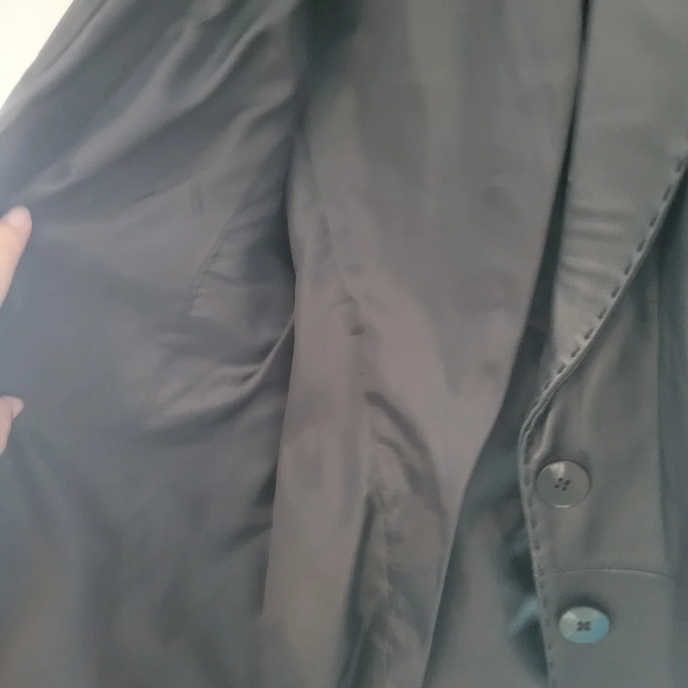 👵EUC MADISON STUDIO leather JACKET